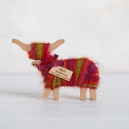 Highland Cow Standing Coos - Handmade in Scotland